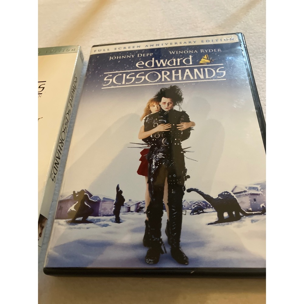 Edward Scissorhands Full Screen Anniversary Edition DVD Johnny Depp Winona Ryder